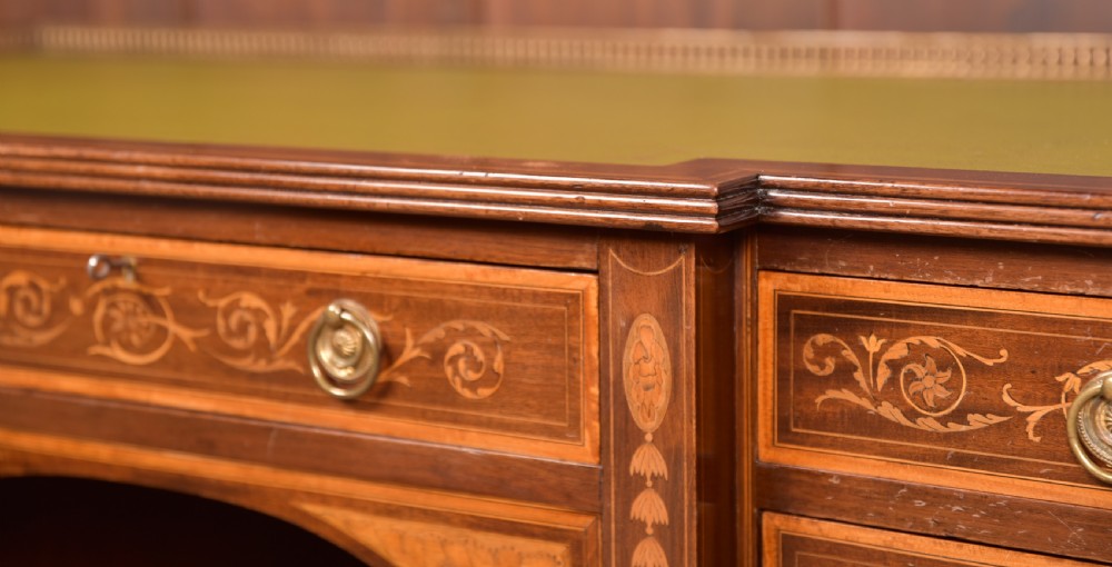  Edwardian Maple & Co Writing Desk  View VIII