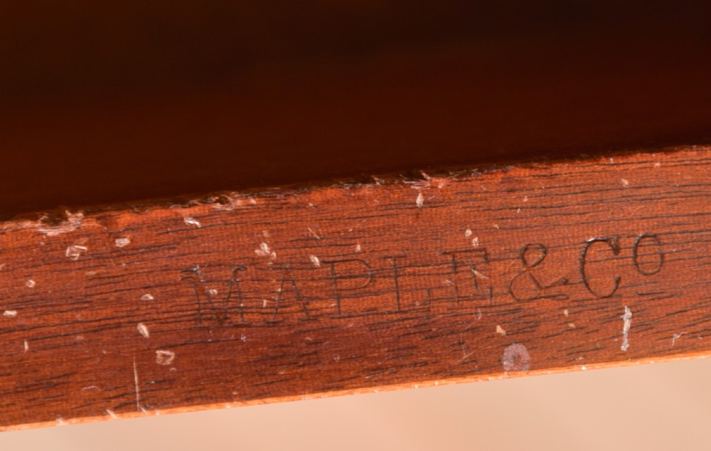  Edwardian Maple & Co Writing Desk  View XI