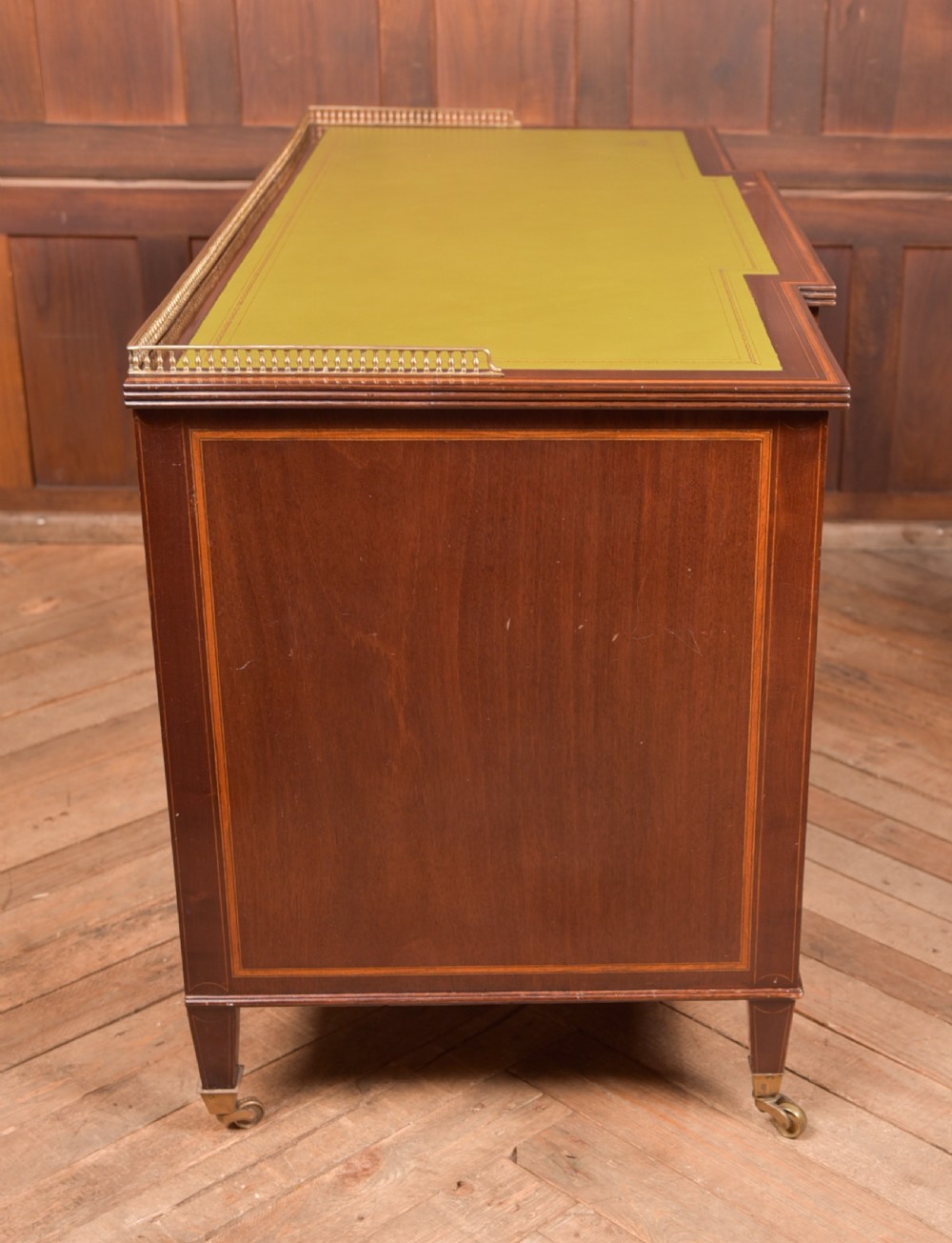  Edwardian Maple & Co Writing Desk  View XII