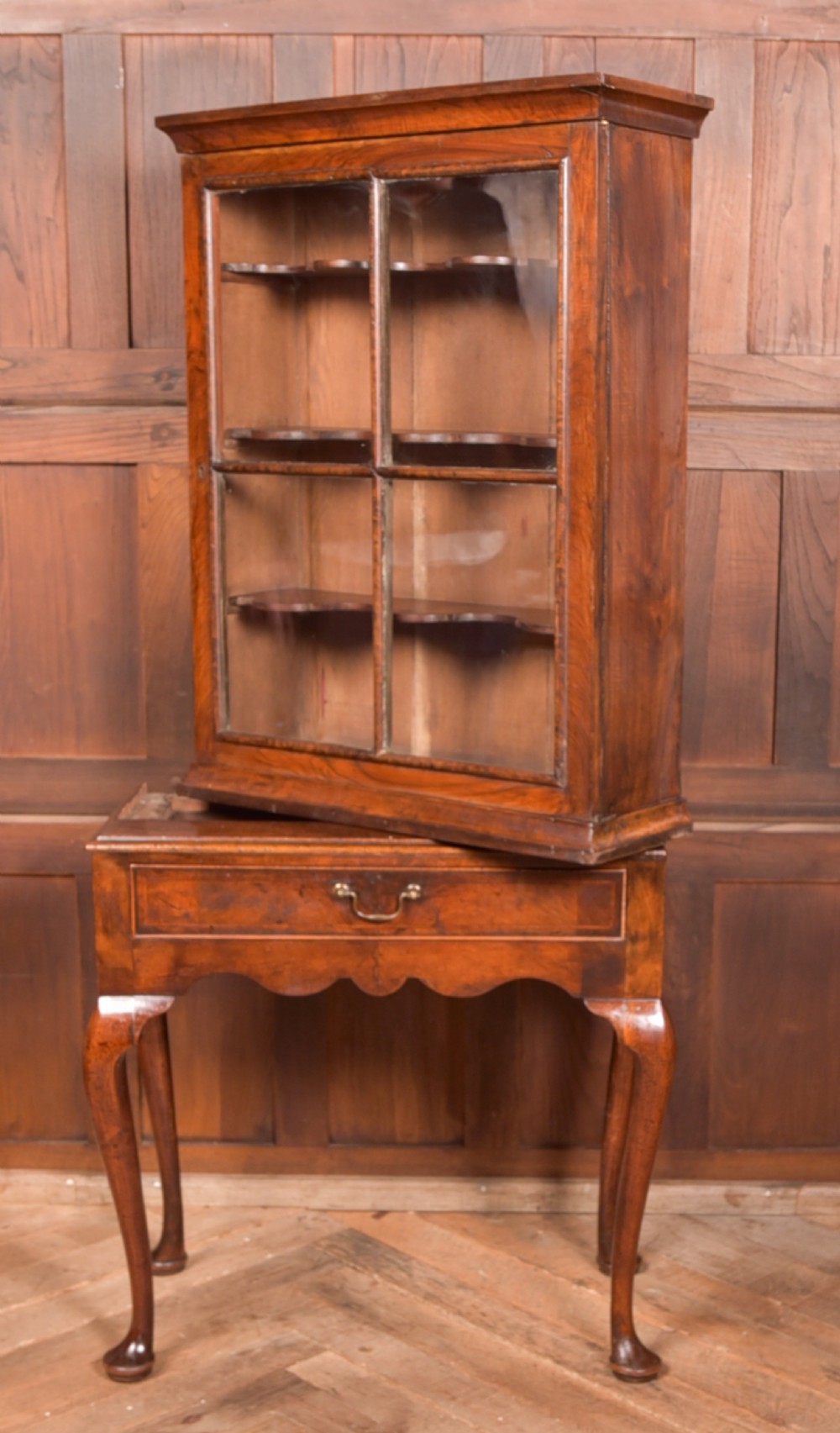 Walnut Display Cabinet View II