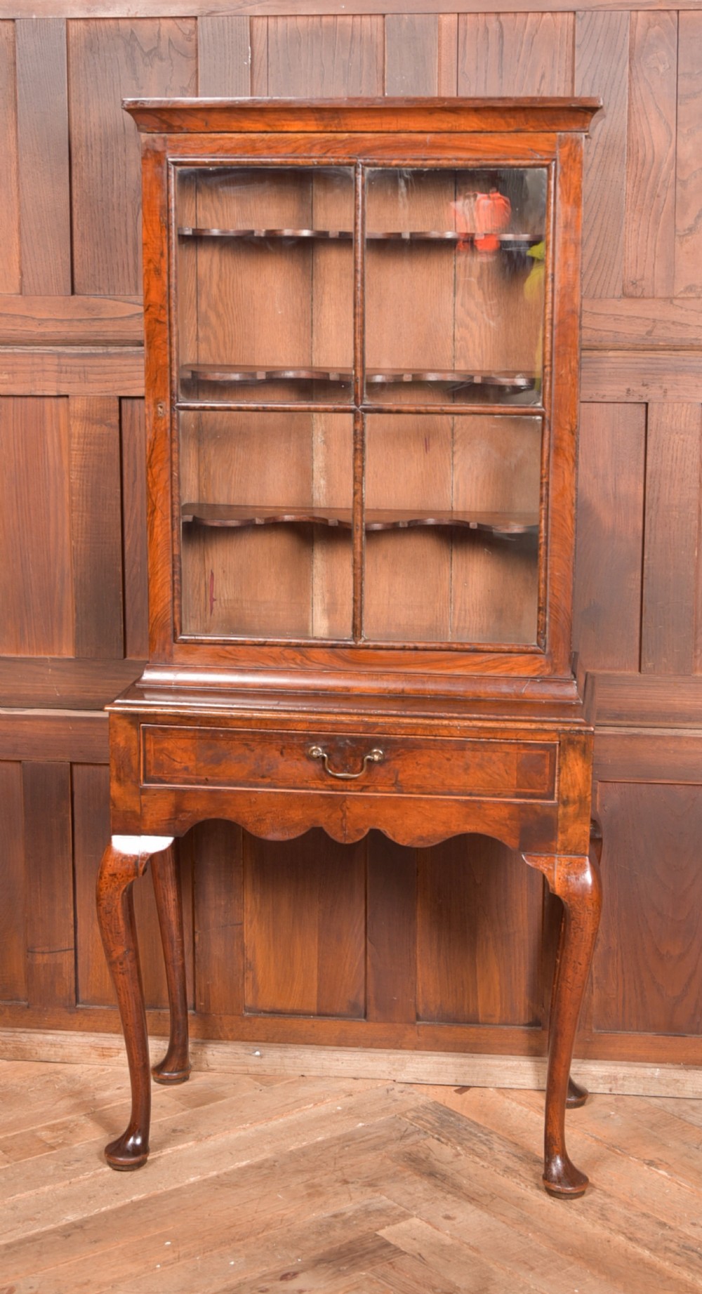 Walnut Display Cabinet View III