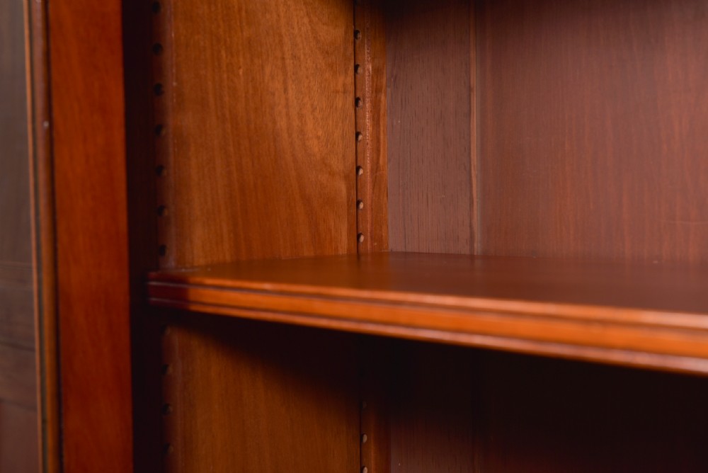 Edwardian Walnut Bookcase View IX