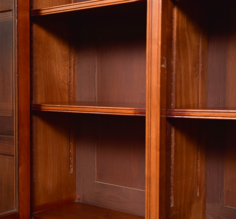 Edwardian Walnut Bookcase View X