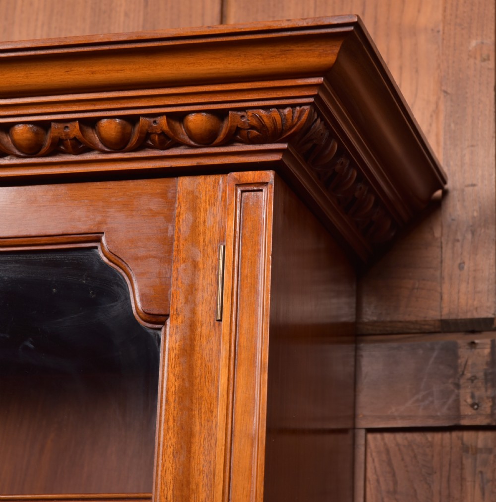 Edwardian Walnut Bookcase View XII
