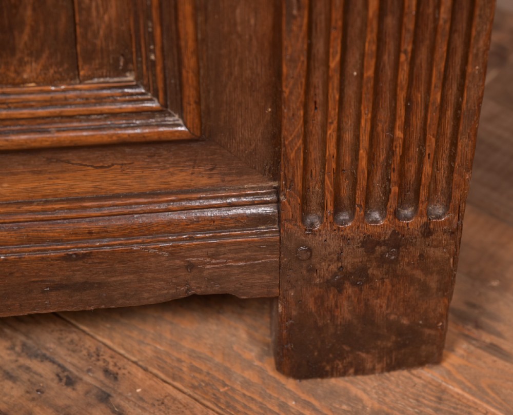 Oak Coffer/ Blanket Box View V