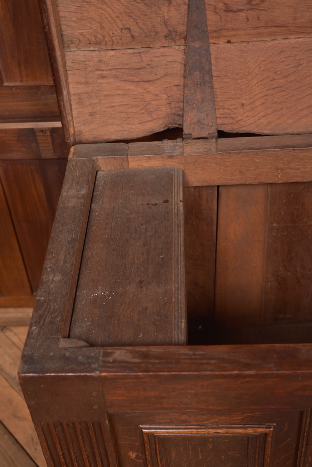 Oak Coffer/ Blanket Box View IX