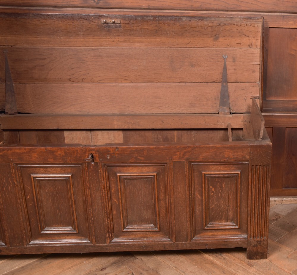 Oak Coffer/ Blanket Box View XVI