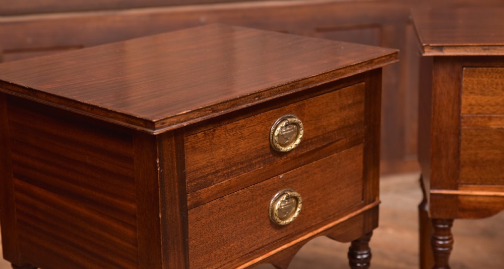 Pair of Mahogany Bedside Cabinets View VIII