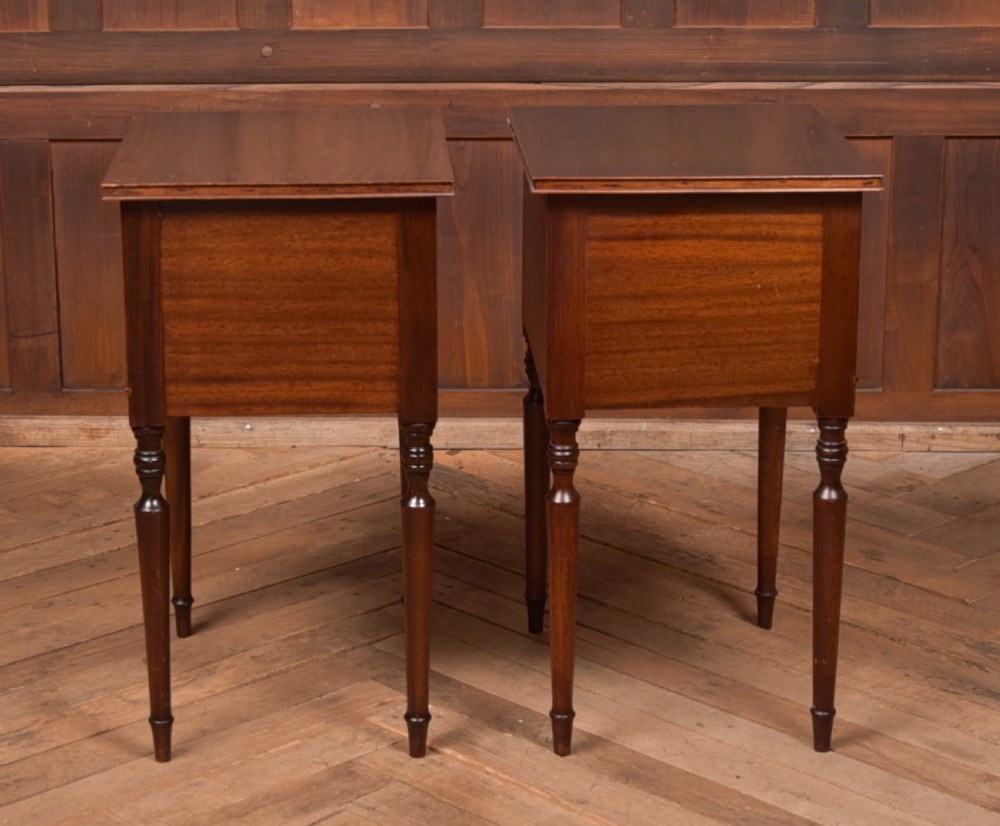 Pair of Mahogany Bedside Cabinets View IX