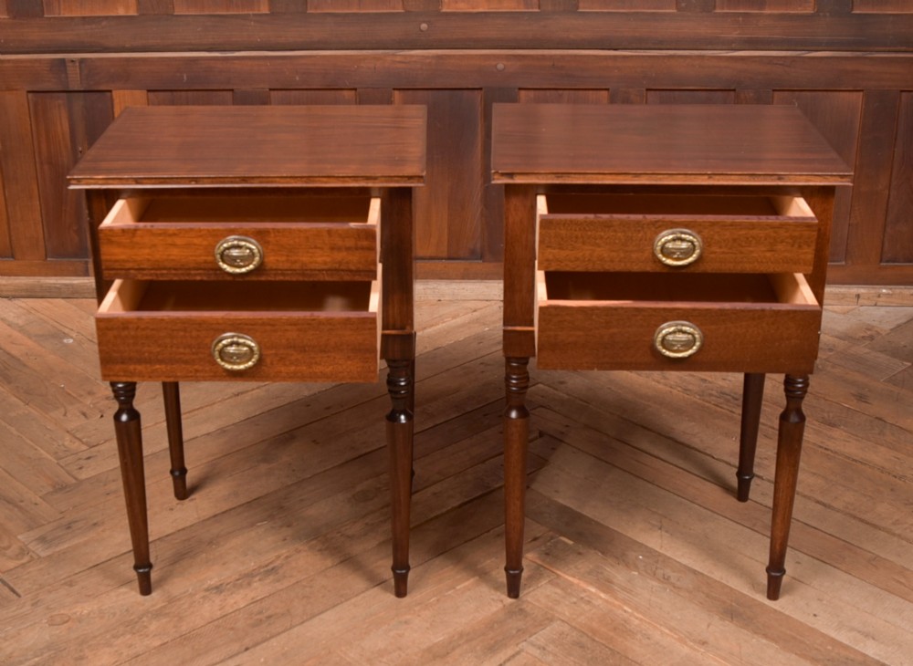 Pair of Mahogany Bedside Cabinets View XII