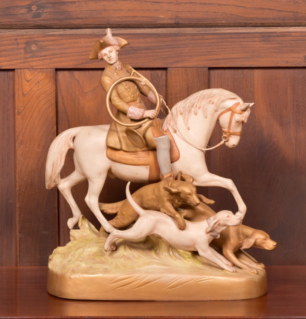 Royal Dux Huntsman