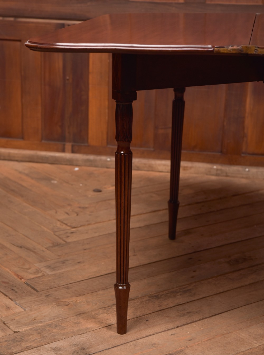 Regency Mahogany Fold Over Tea Table  View XVIII