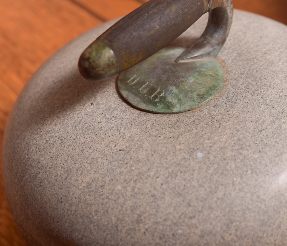 Pair of Granit Curling Stones View V