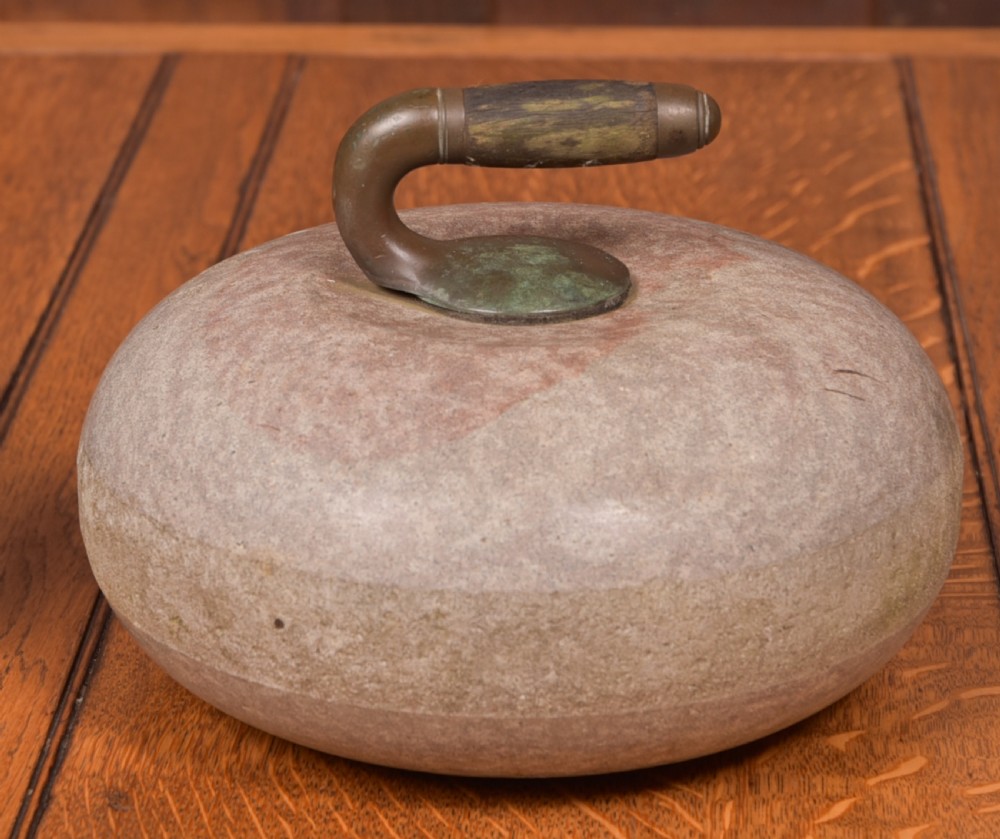 Pair of Granit Curling Stones View VII