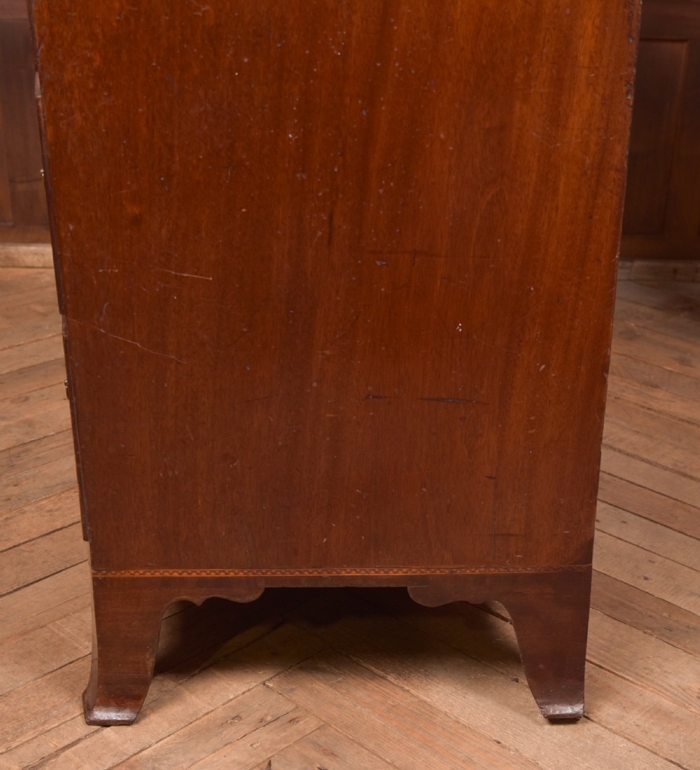 Georgian Bow Front Chest of Drawers View IX