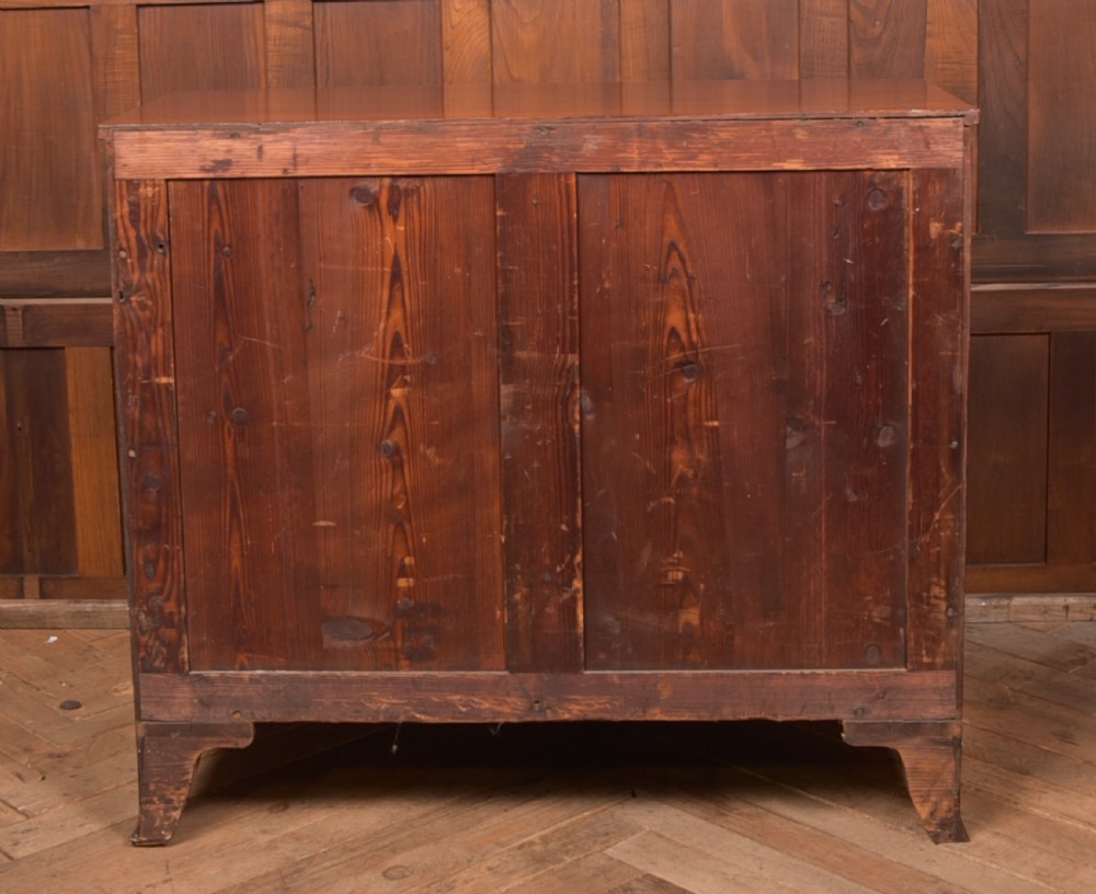 Georgian Bow Front Chest of Drawers View XI