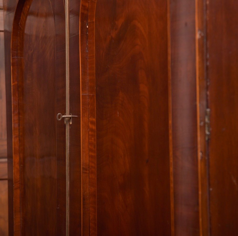 Georgian Mahogany Linen Press View XVIII
