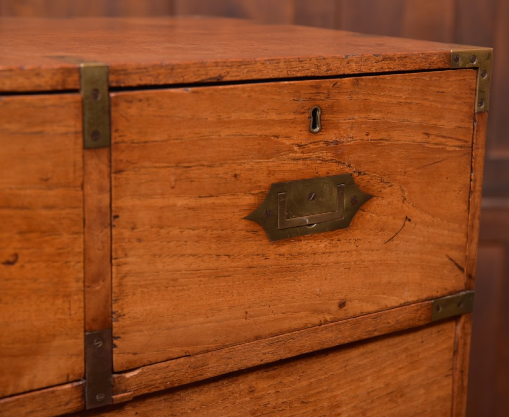  Camphor Wood Campaign Chest of Drawers View VIII