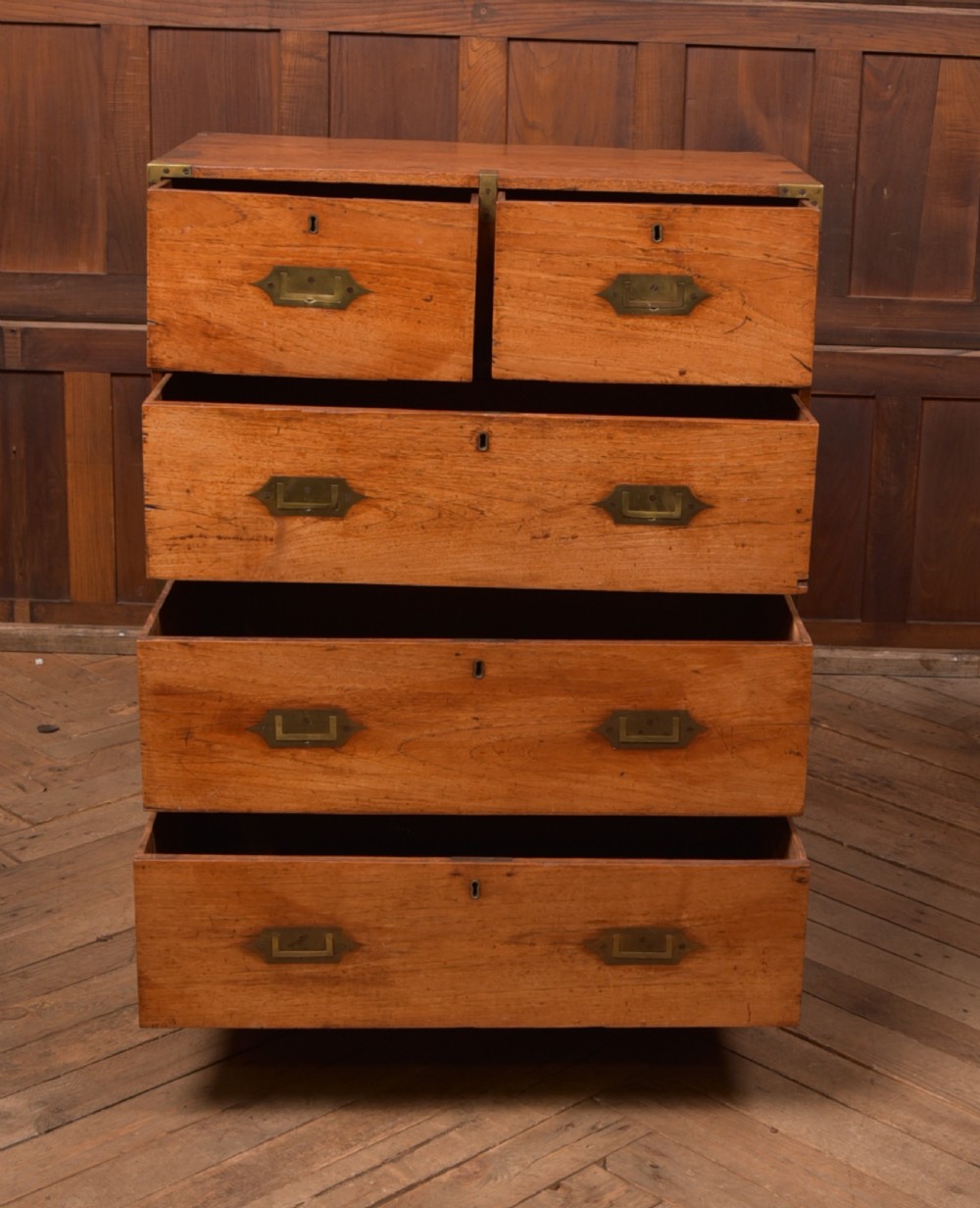  Camphor Wood Campaign Chest of Drawers View XI