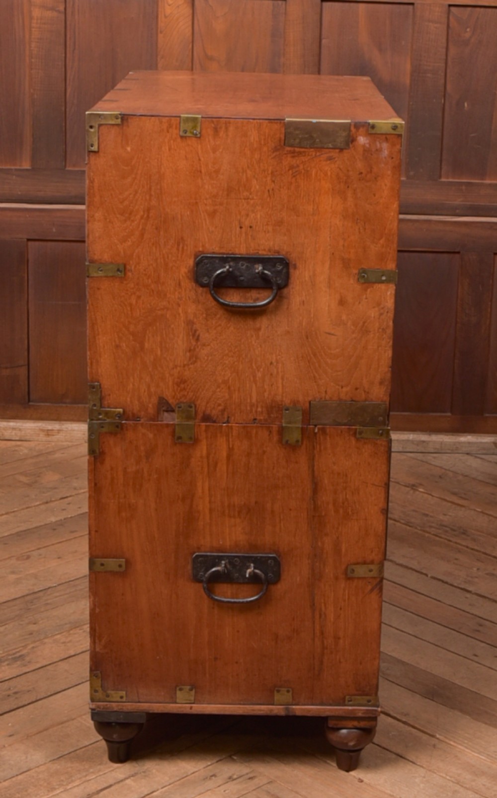  Camphor Wood Campaign Chest of Drawers View XVIII