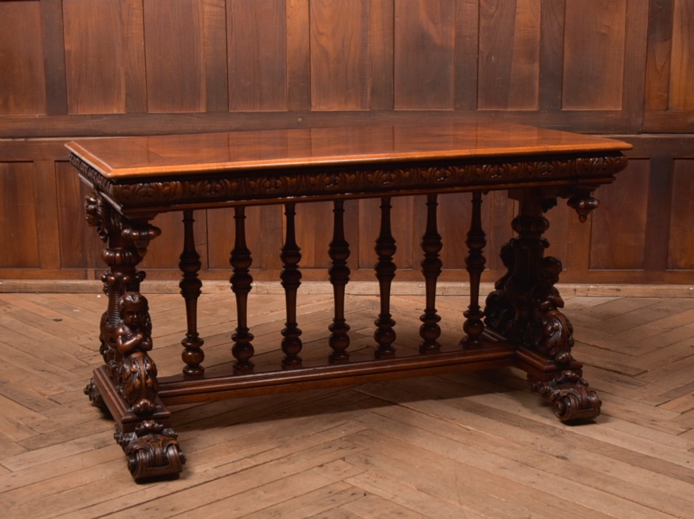 Victorian Walnut Centre Table