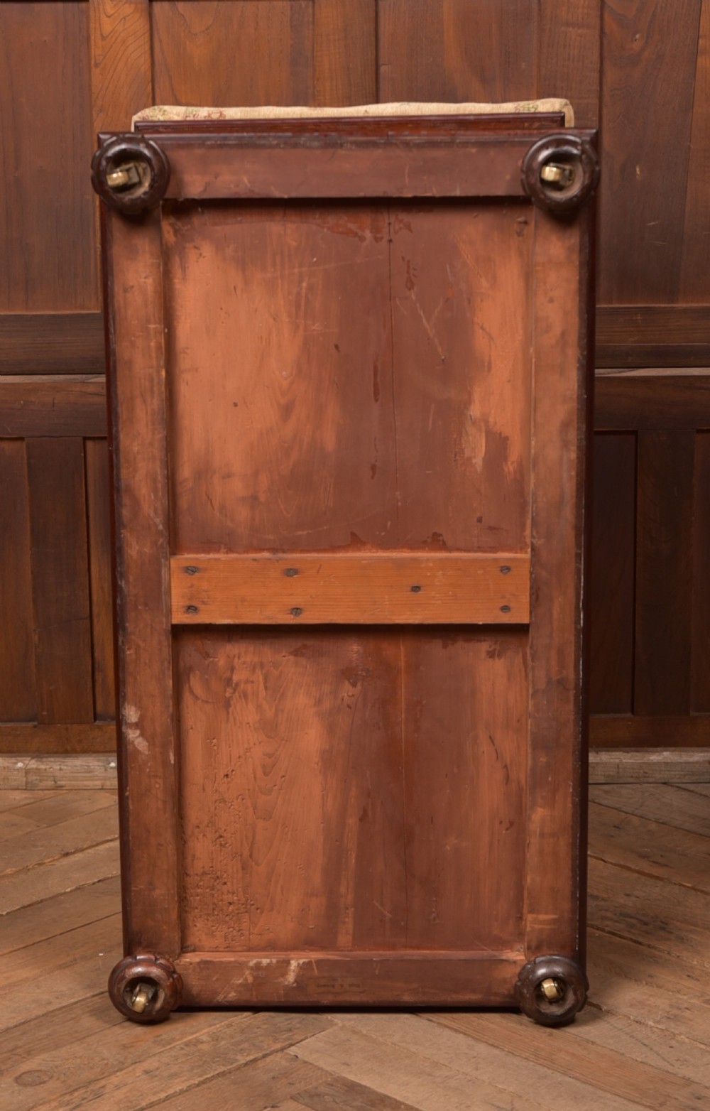 Victorian Mahogany Country House Stool View XII