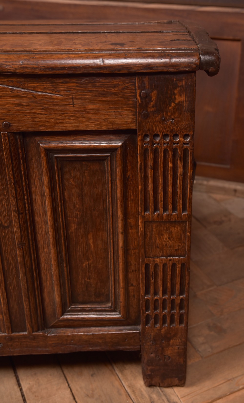 18th Century Oak Coffer View V