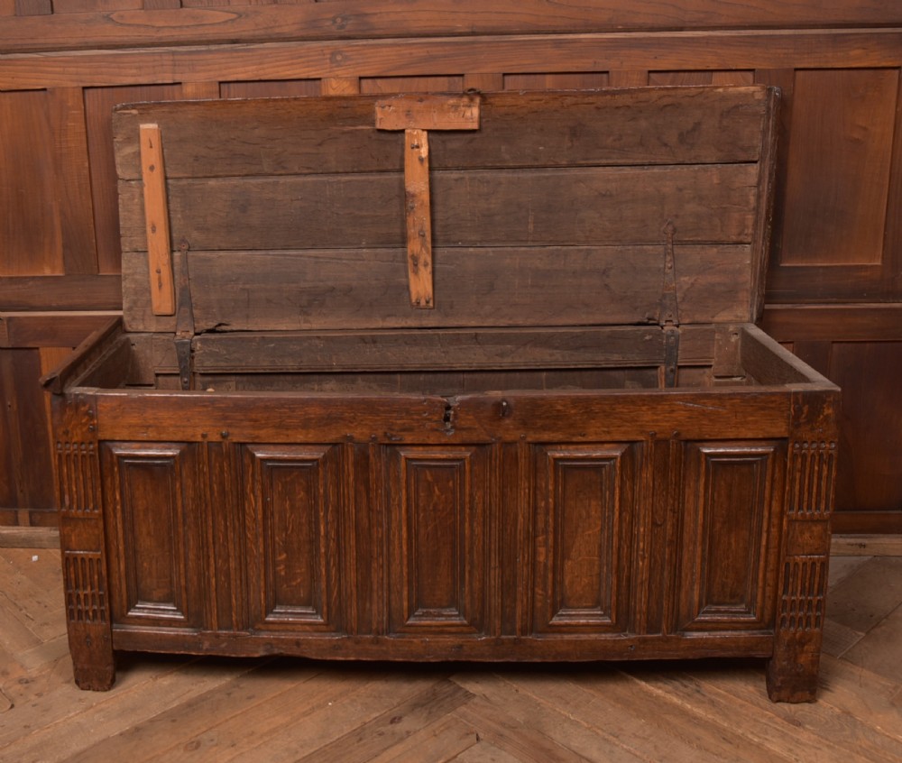 18th Century Oak Coffer View X