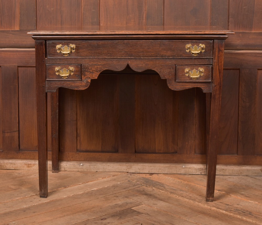 18th Century Oak Lowboy   View II