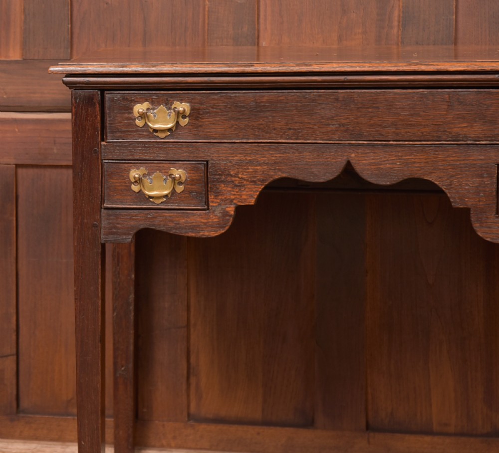 18th Century Oak Lowboy   View III