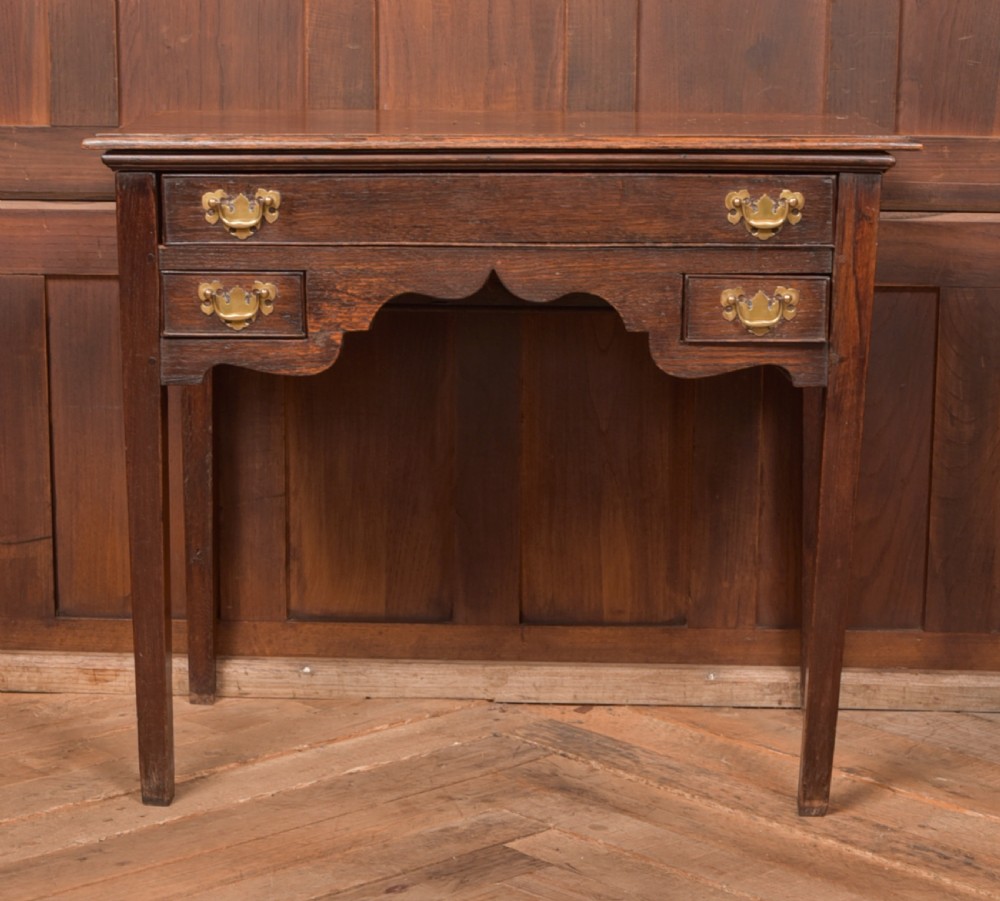 18th Century Oak Lowboy   View V