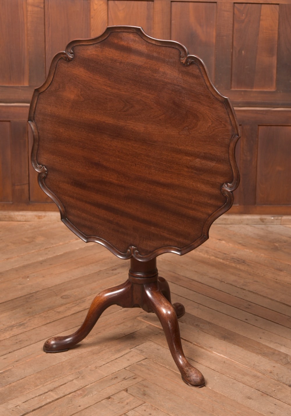 Georgian Mahogany Snap Top Supper Table