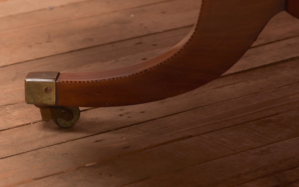 Georgian Mahogany Drum Table View XI