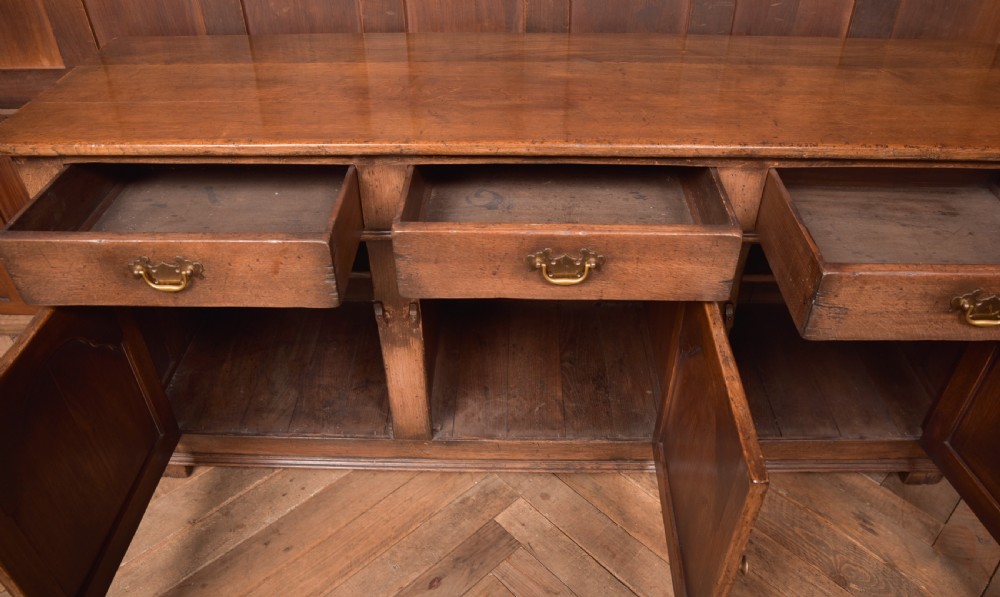 Edwardian Oak Sideboard View IX