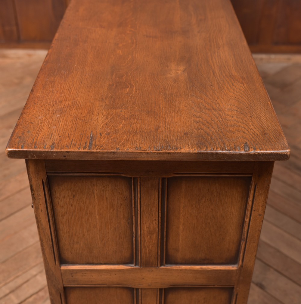 Edwardian Oak Sideboard View XV