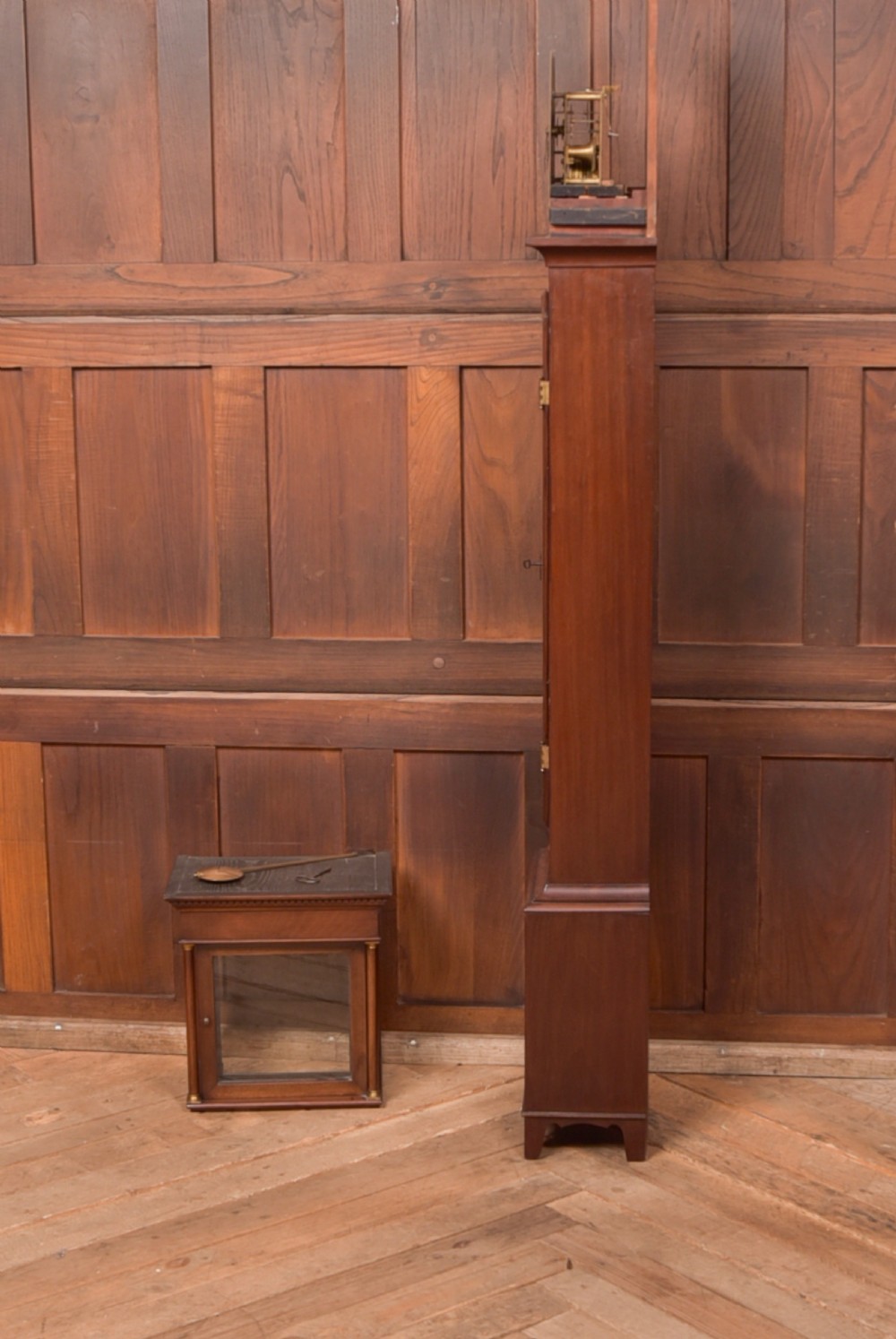 Mahogany Grandmother Clock View VII