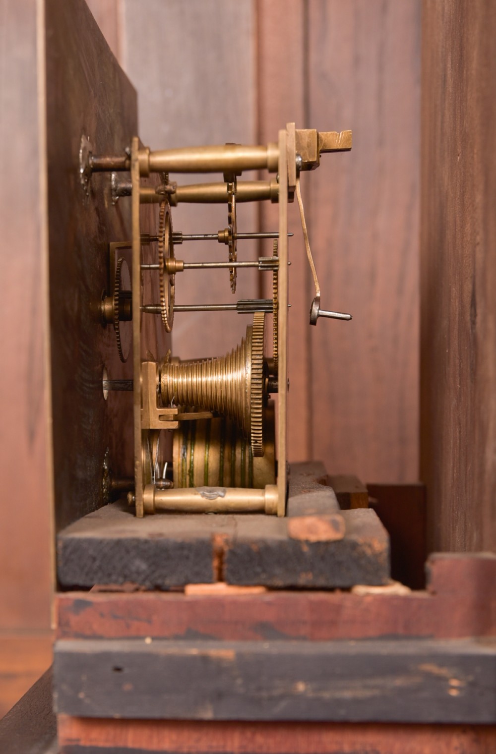 Mahogany Grandmother Clock View VIII