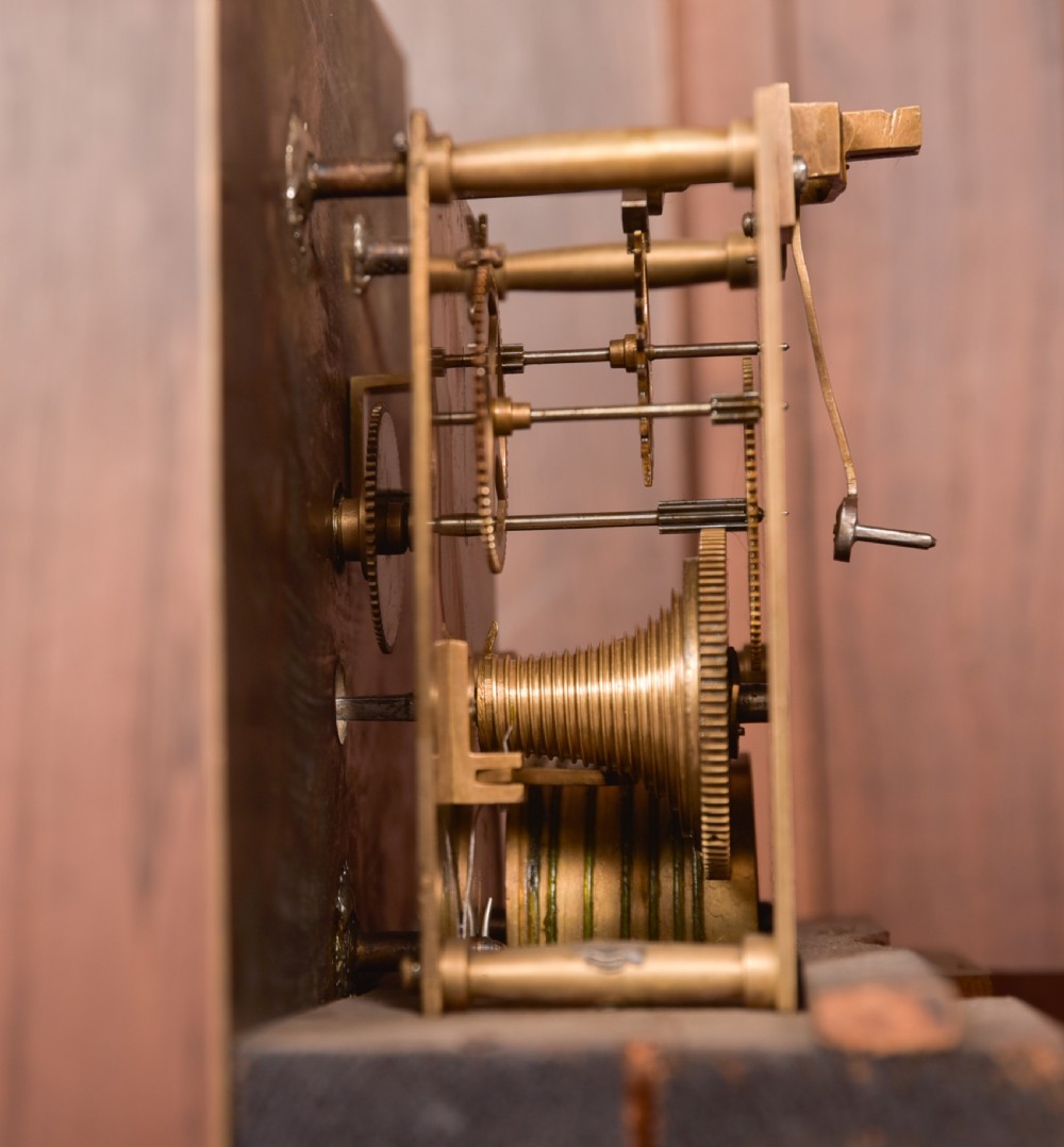 Mahogany Grandmother Clock View IX