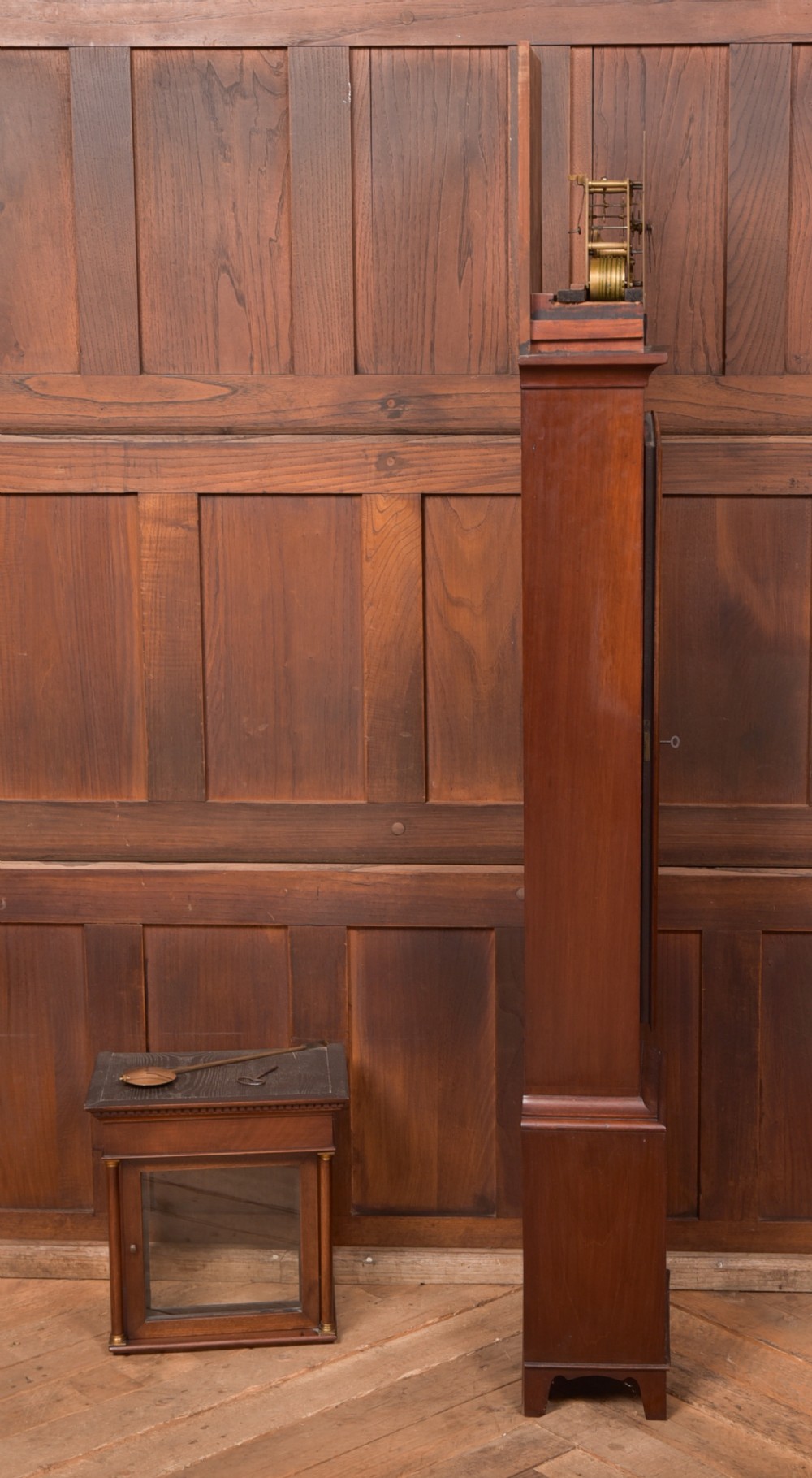 Mahogany Grandmother Clock View X