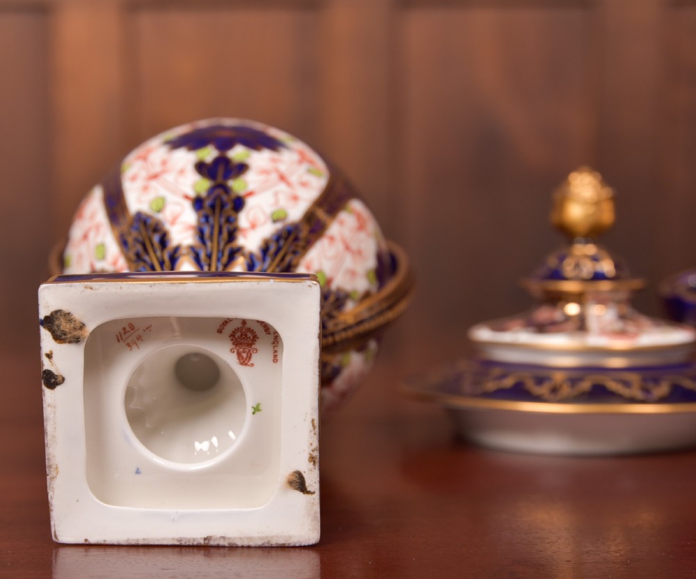 Set of 3  Royal Crown Derby Imari Vases View III