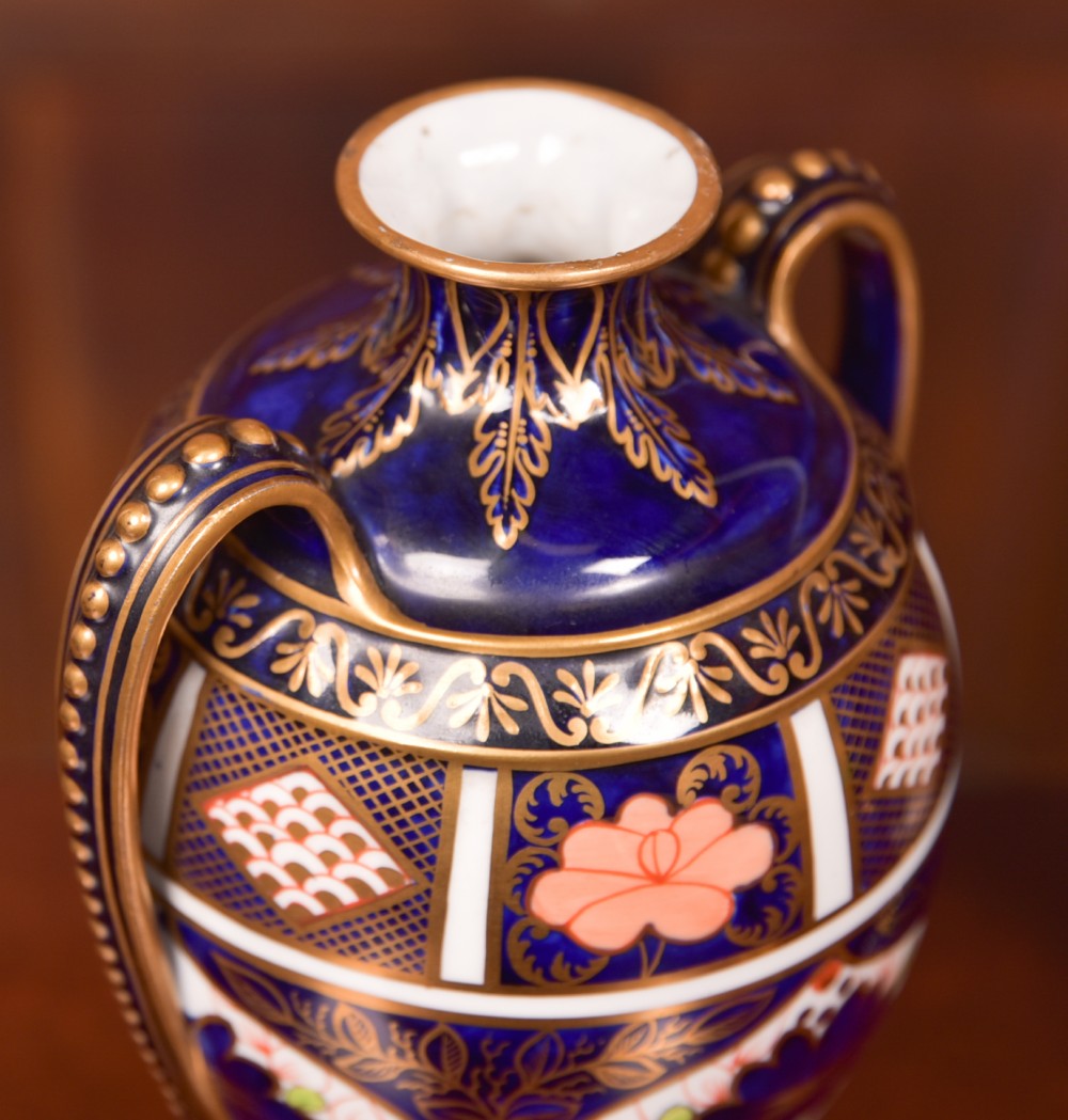 Set of 3  Royal Crown Derby Imari Vases View X