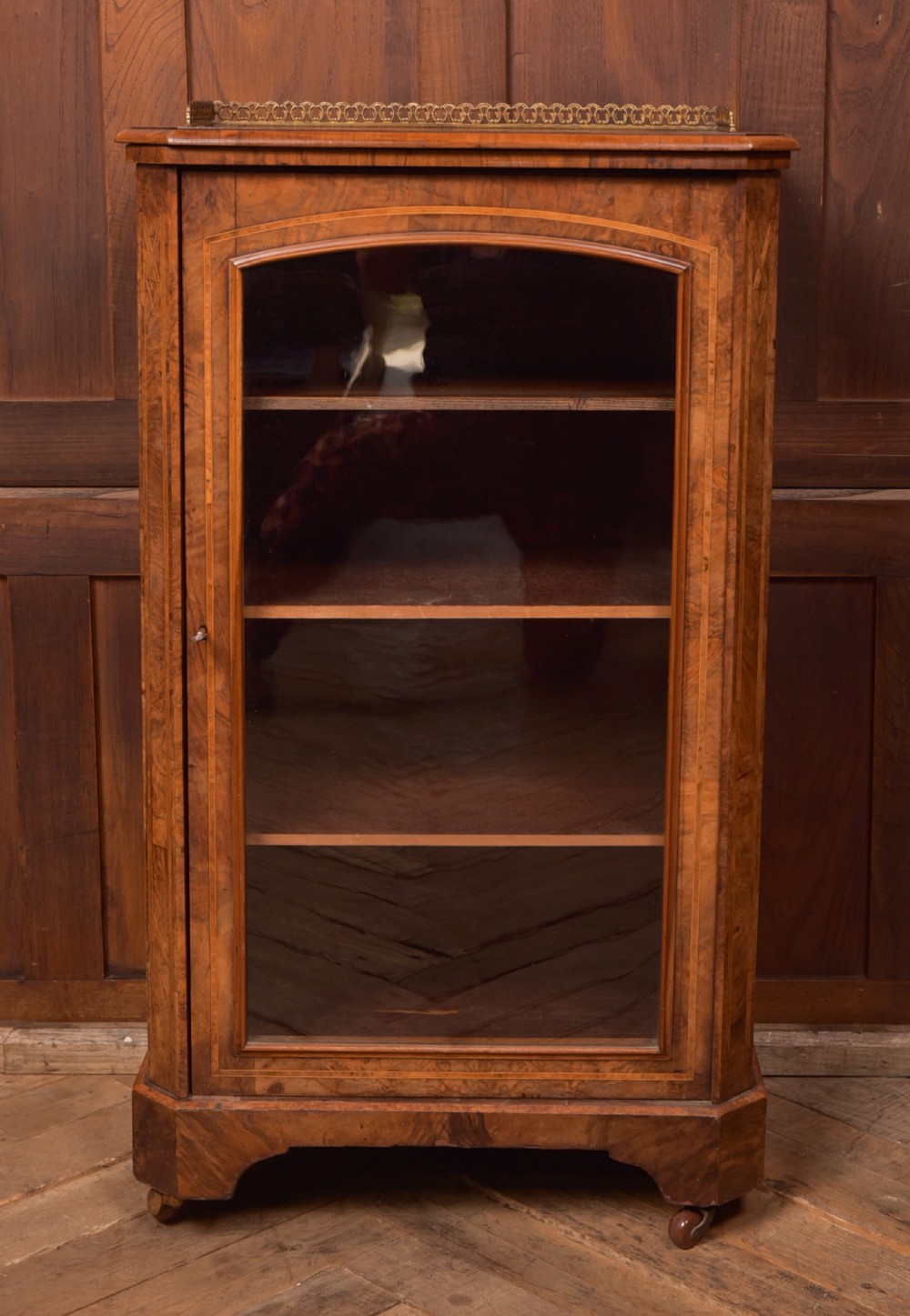 Victorian Walnut Music Cabinet View XII