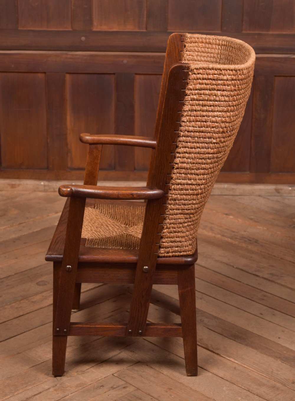 Edwardian Child Orkney Chair View XI