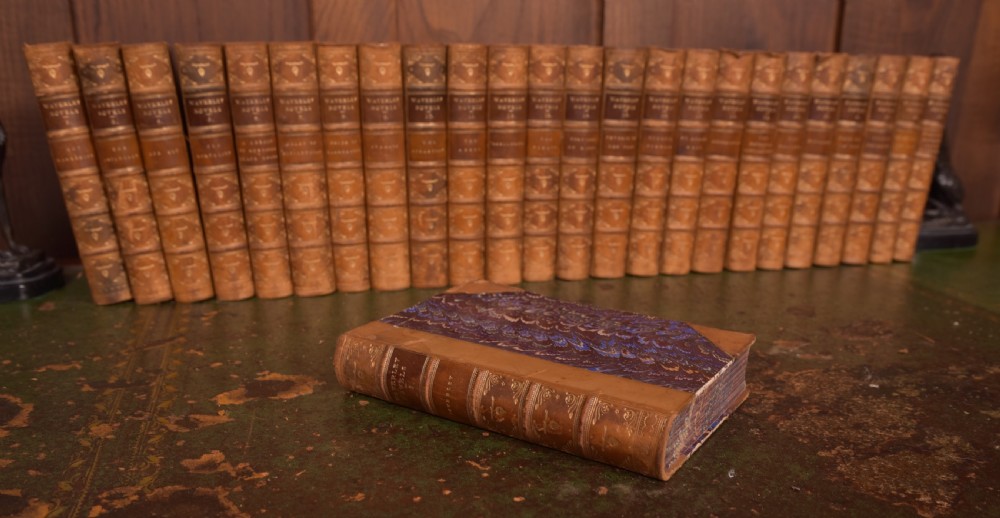 Waverley Novels by Sir Walter Scott, antique books View VI