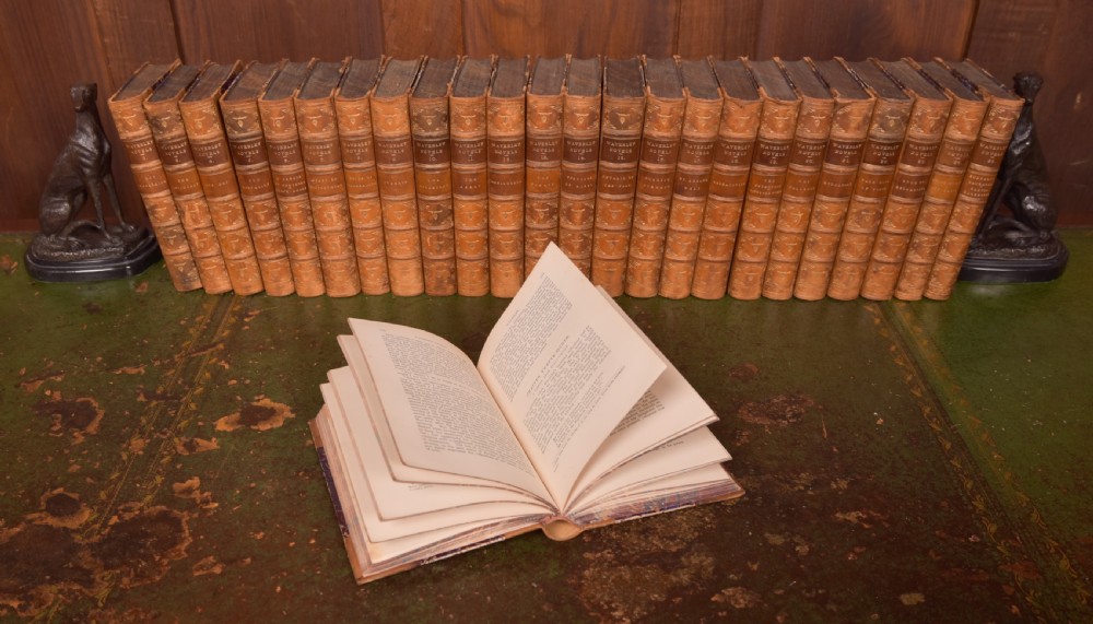 Waverley Novels by Sir Walter Scott, antique books View VIII