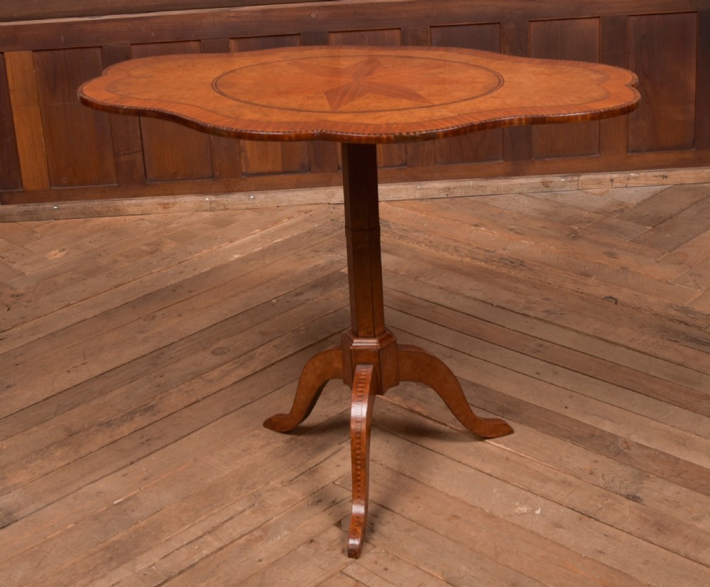 19th Century Walnut Snap Top Table
