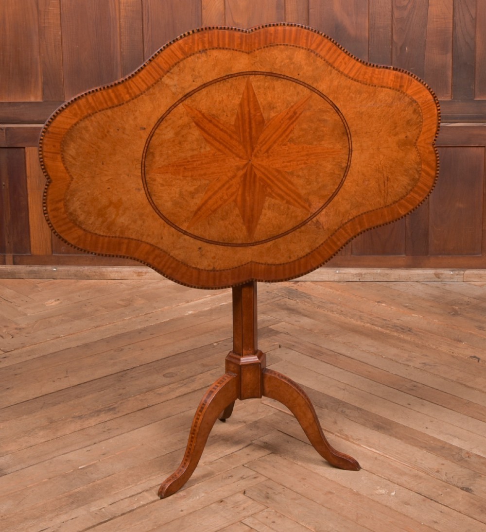 19th Century Walnut Snap Top Table View II