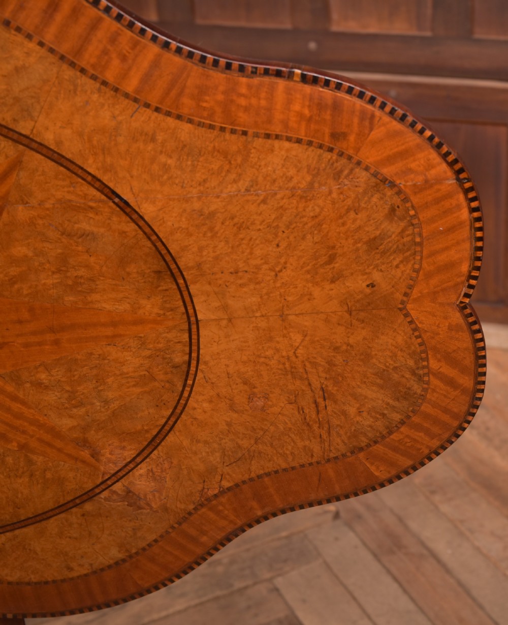 19th Century Walnut Snap Top Table View IV