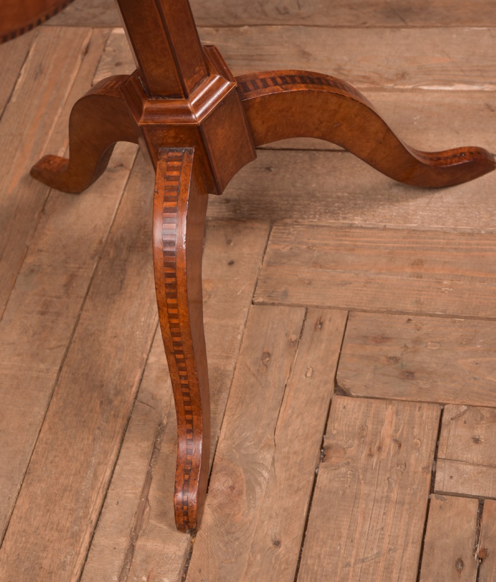19th Century Walnut Snap Top Table View V