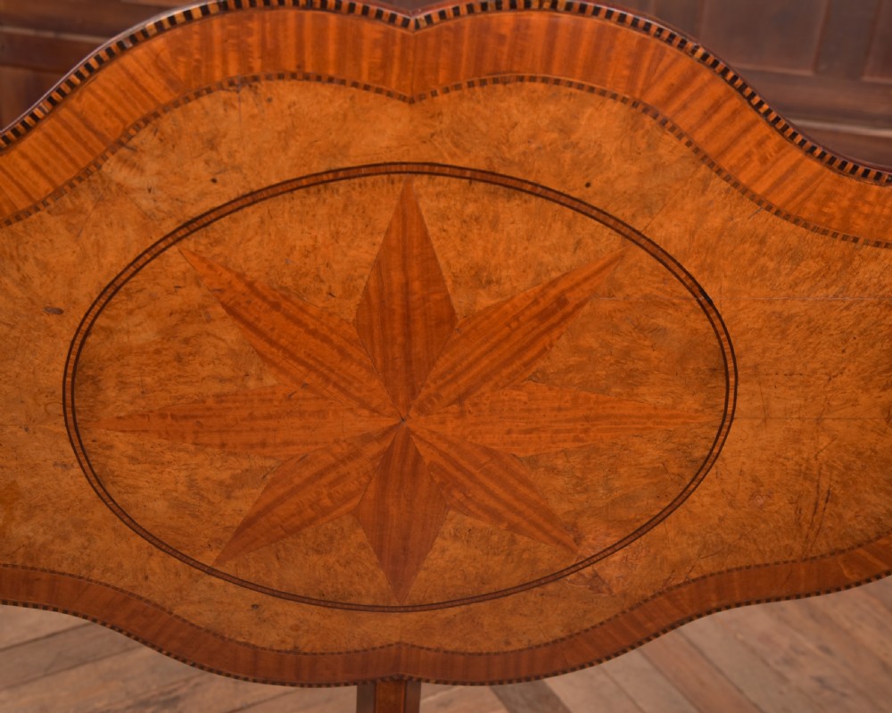 19th Century Walnut Snap Top Table View VI